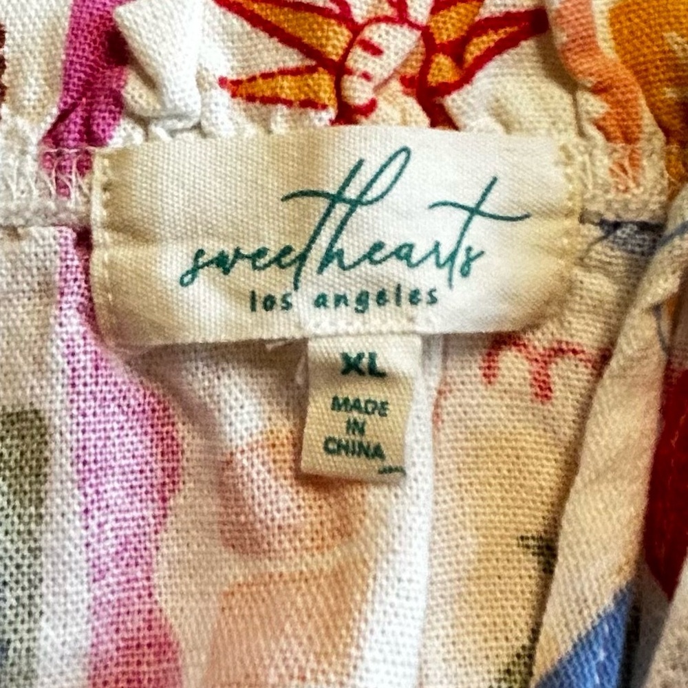 Sweetheart Clothing Colorful Tropical Jumpsuit - Picture 8 of 8